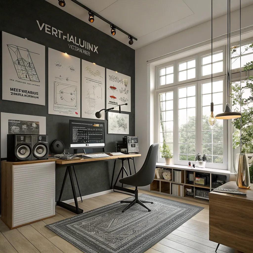 Interior of VERTHALUNIX studio